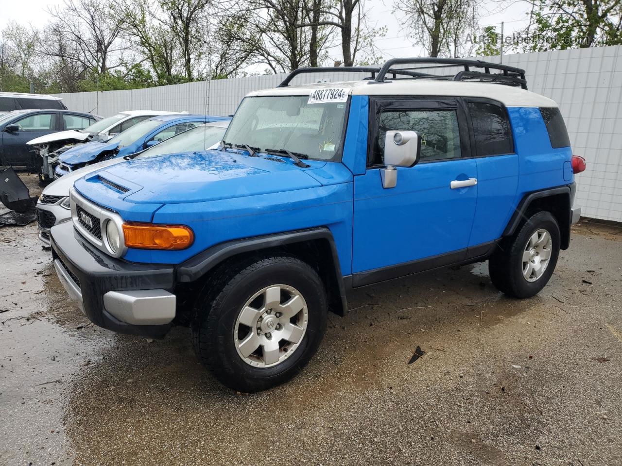 2007 Toyota Fj Cruiser  Синий vin: JTEZU11F270018820