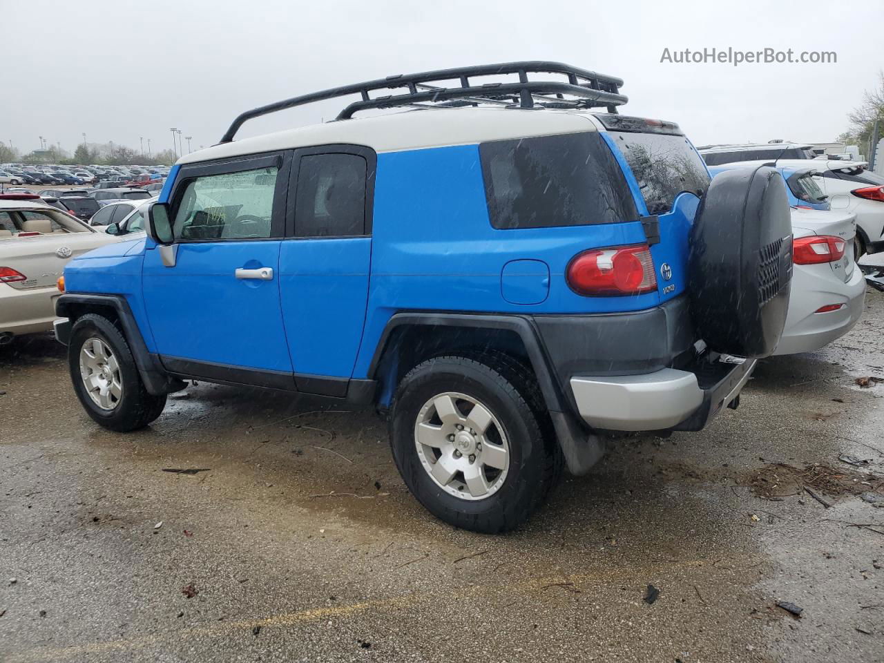 2007 Toyota Fj Cruiser  Синий vin: JTEZU11F270018820