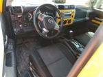 2007 Toyota Fj Cruiser Yellow vin: JTEZU11F470004420