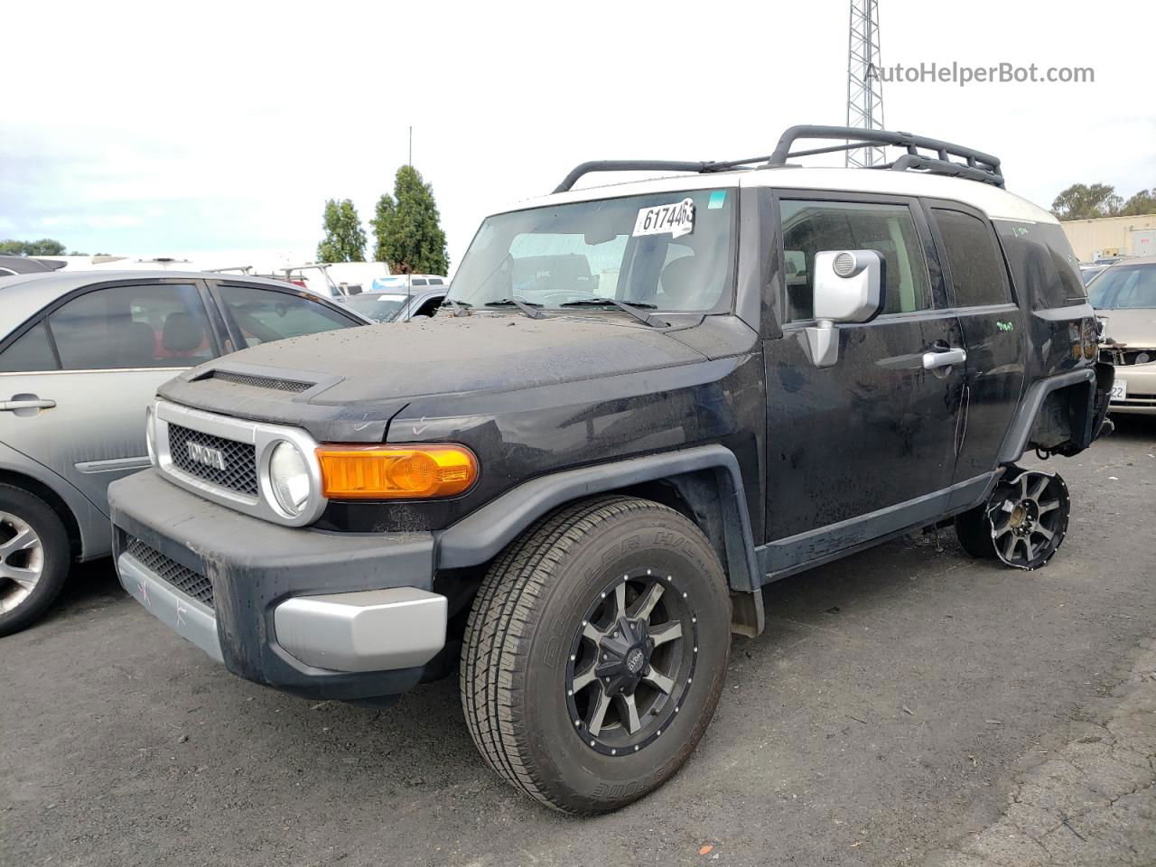 2007 Toyota Fj Cruiser  Black vin: JTEZU11F570012218