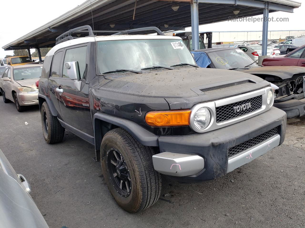 2007 Toyota Fj Cruiser  Черный vin: JTEZU11F570012218