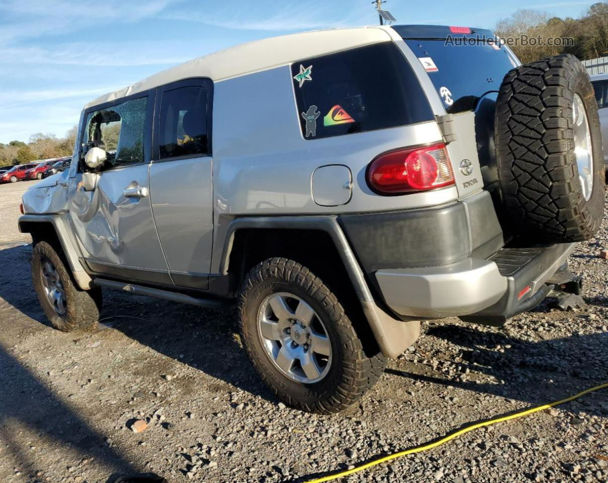 2007 Toyota Fj Cruiser  Silver vin: JTEZU11F570015510