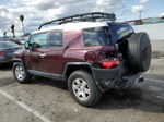 2007 Toyota Fj Cruiser  Burgundy vin: JTEZU11F870013928