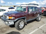 2007 Toyota Fj Cruiser  Burgundy vin: JTEZU11F870013928