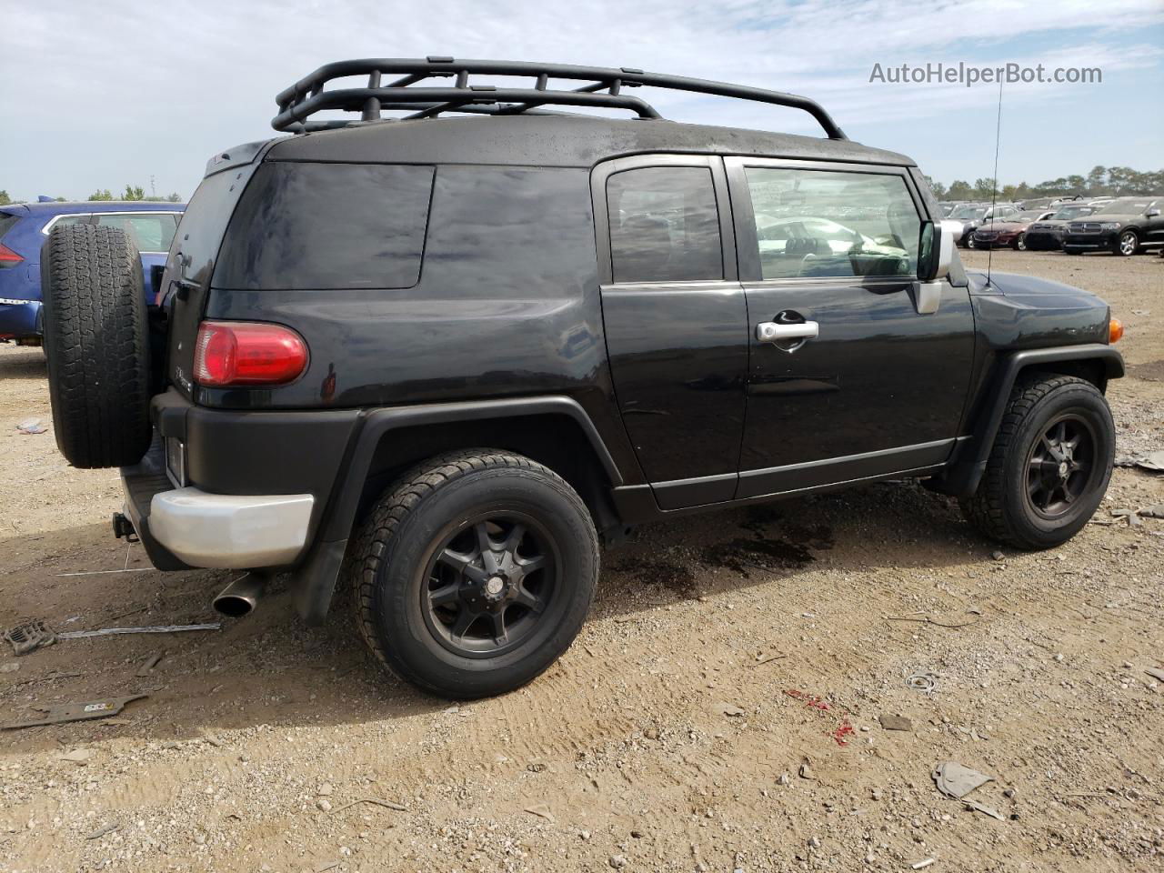 2007 Toyota Fj Cruiser  Black vin: JTEZU11FX70001974