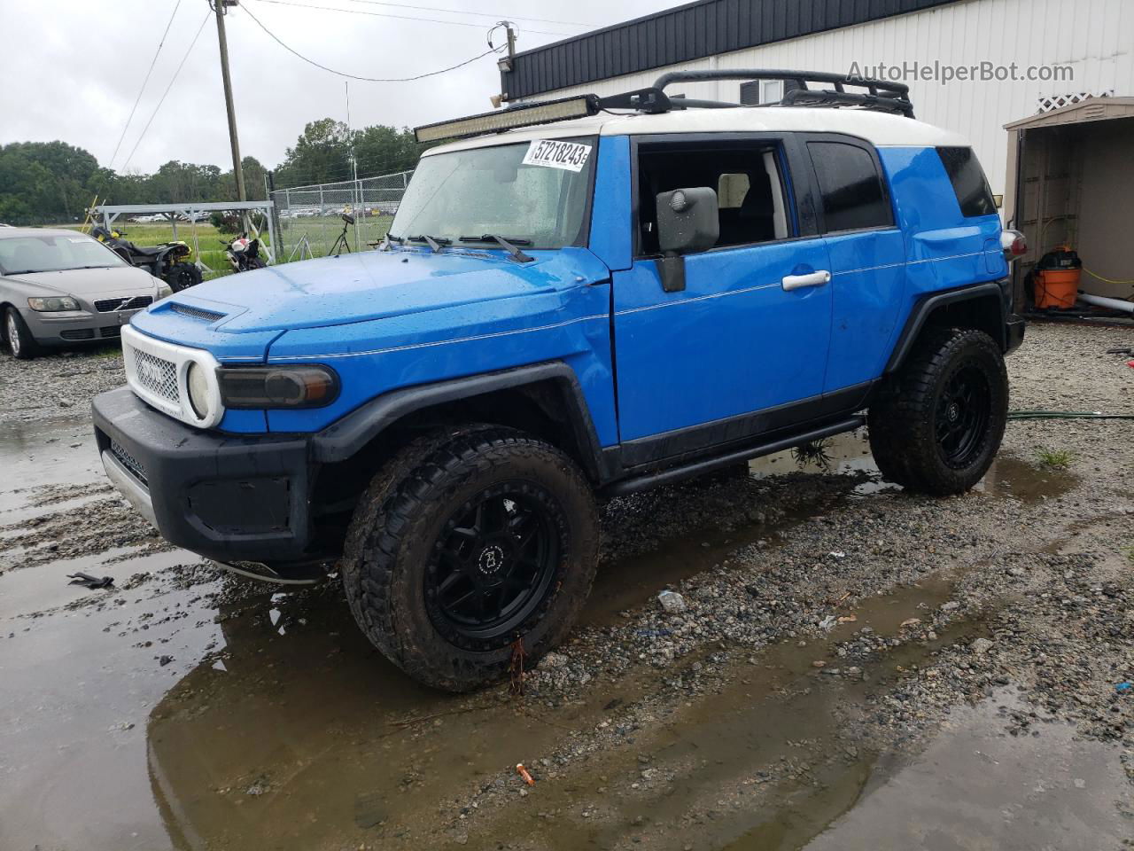 2007 Toyota Fj Cruiser  Синий vin: JTEZU11FX70003353