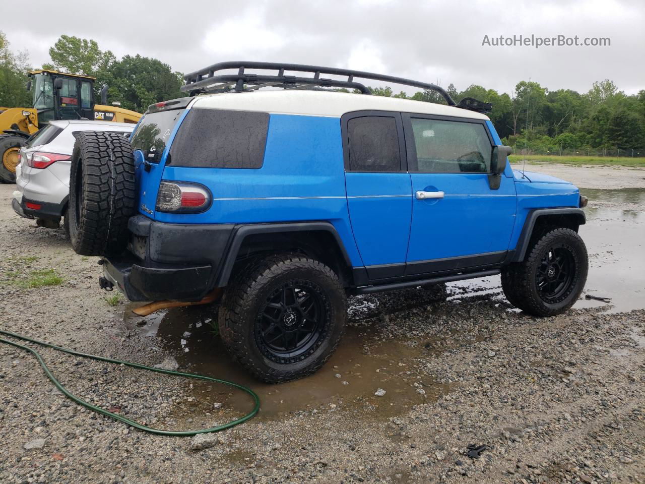 2007 Toyota Fj Cruiser  Blue vin: JTEZU11FX70003353