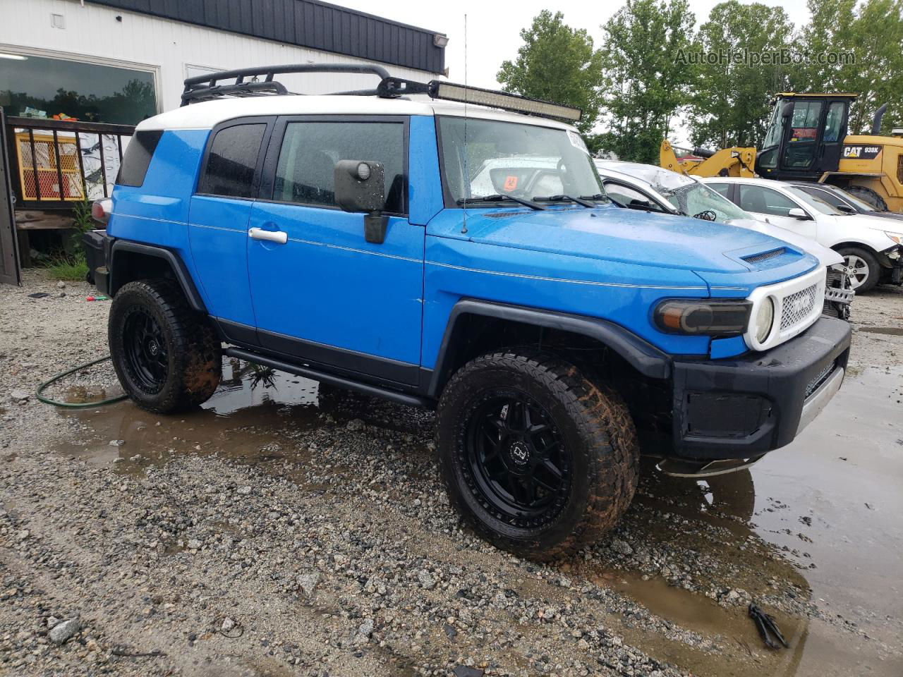 2007 Toyota Fj Cruiser  Синий vin: JTEZU11FX70003353