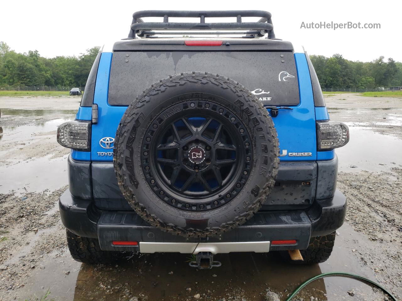 2007 Toyota Fj Cruiser  Blue vin: JTEZU11FX70003353