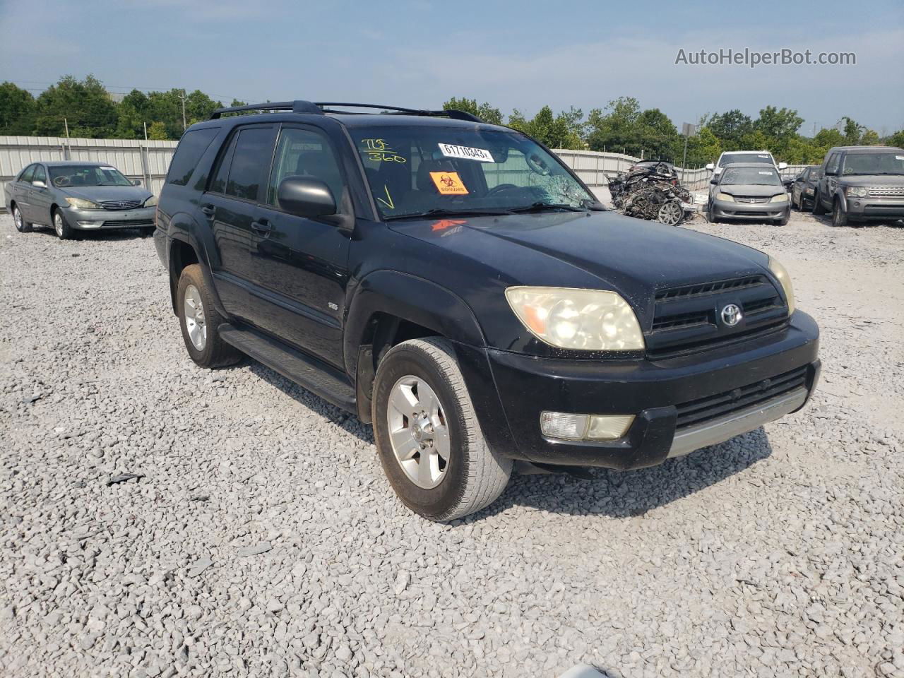 2004 Toyota 4runner Sr5 Черный vin: JTEZU14R040036587