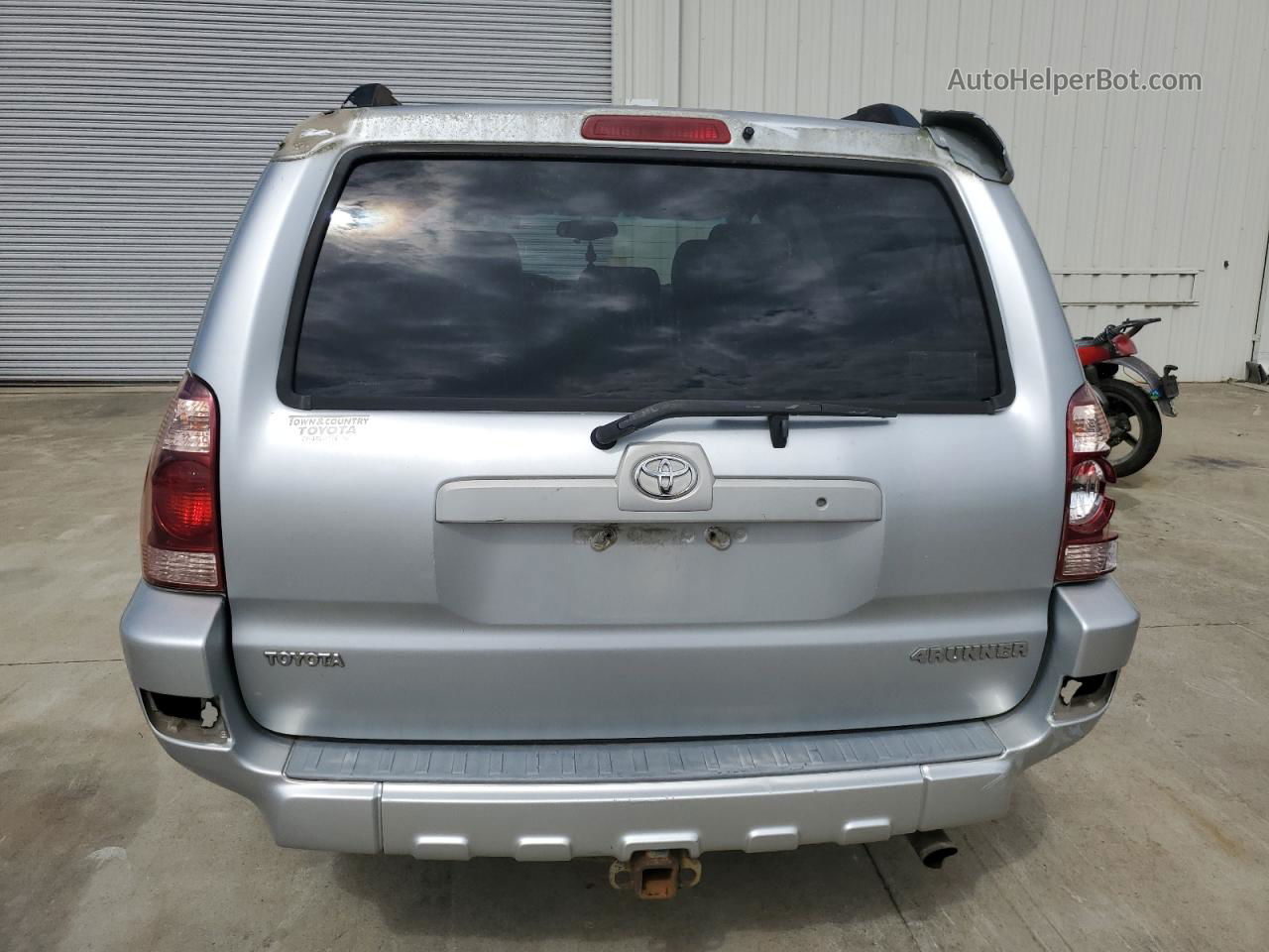 2004 Toyota 4runner Sr5 Silver vin: JTEZU14R140024612