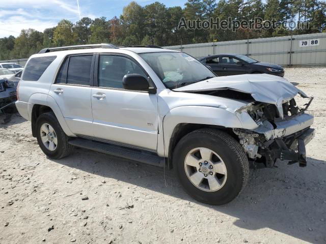 2004 Toyota 4runner Sr5 Silver vin: JTEZU14R448012231