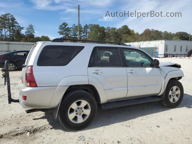 2004 Toyota 4runner Sr5 Silver vin: JTEZU14R448012231