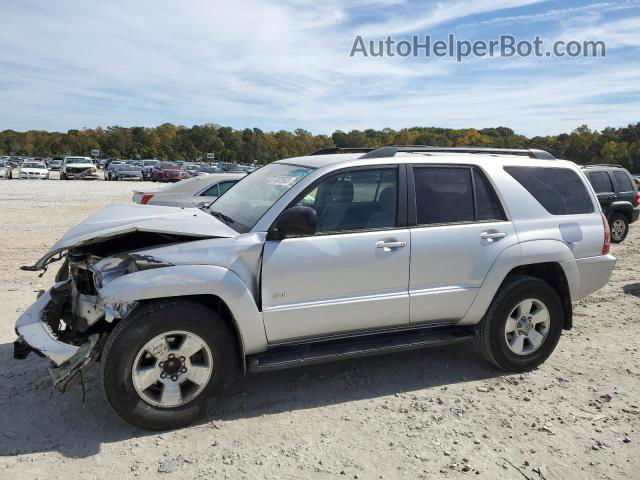 2004 Toyota 4runner Sr5 Silver vin: JTEZU14R448012231