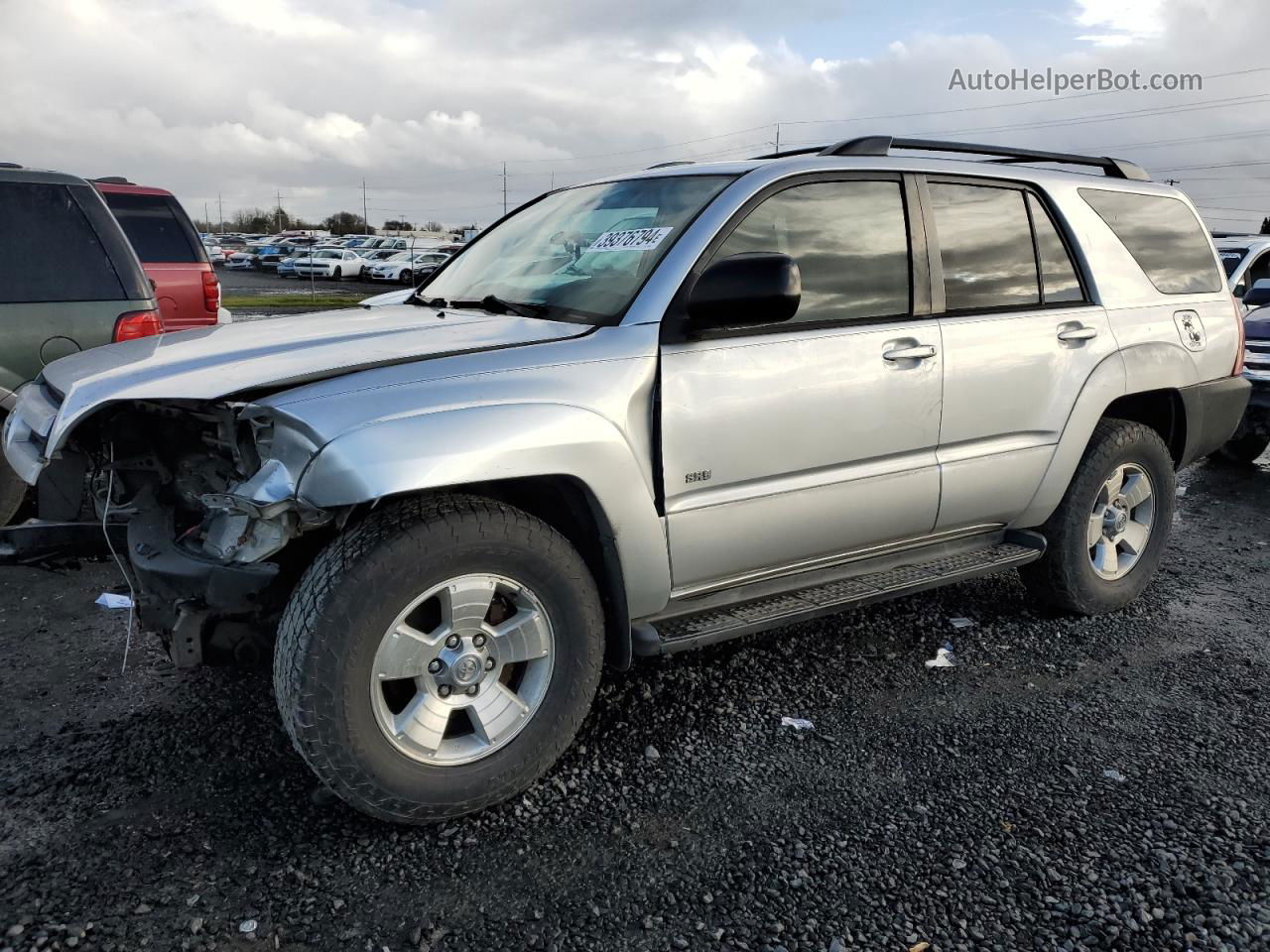 2004 Toyota 4runner Sr5 Серебряный vin: JTEZU14R540025746