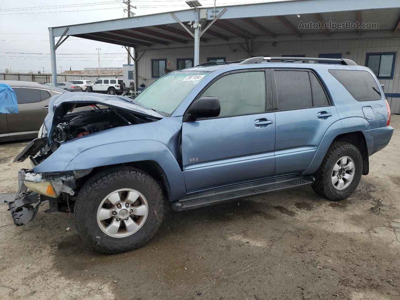 2004 Toyota 4runner Sr5 Blue vin: JTEZU14R540028694