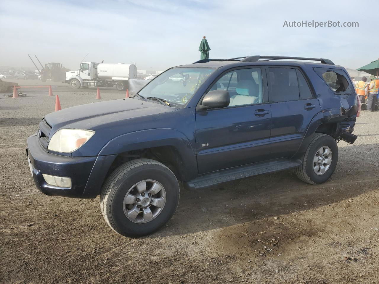 2004 Toyota 4runner Sr5 Blue vin: JTEZU14R548018099