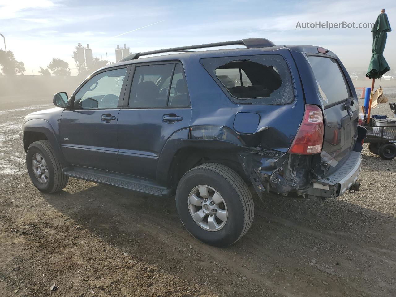 2004 Toyota 4runner Sr5 Blue vin: JTEZU14R548018099