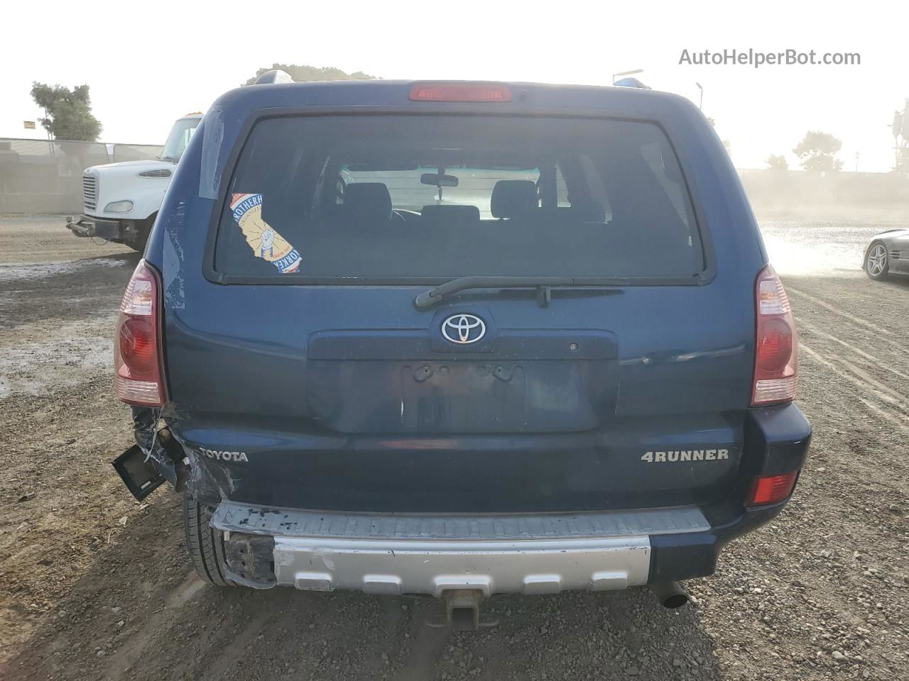 2004 Toyota 4runner Sr5 Blue vin: JTEZU14R548018099