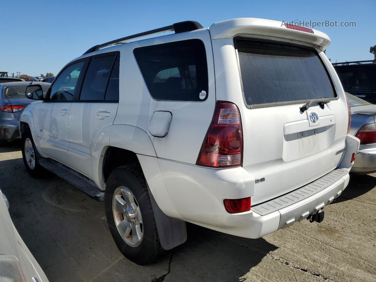 2004 Toyota 4runner Sr5 White vin: JTEZU14R640030552