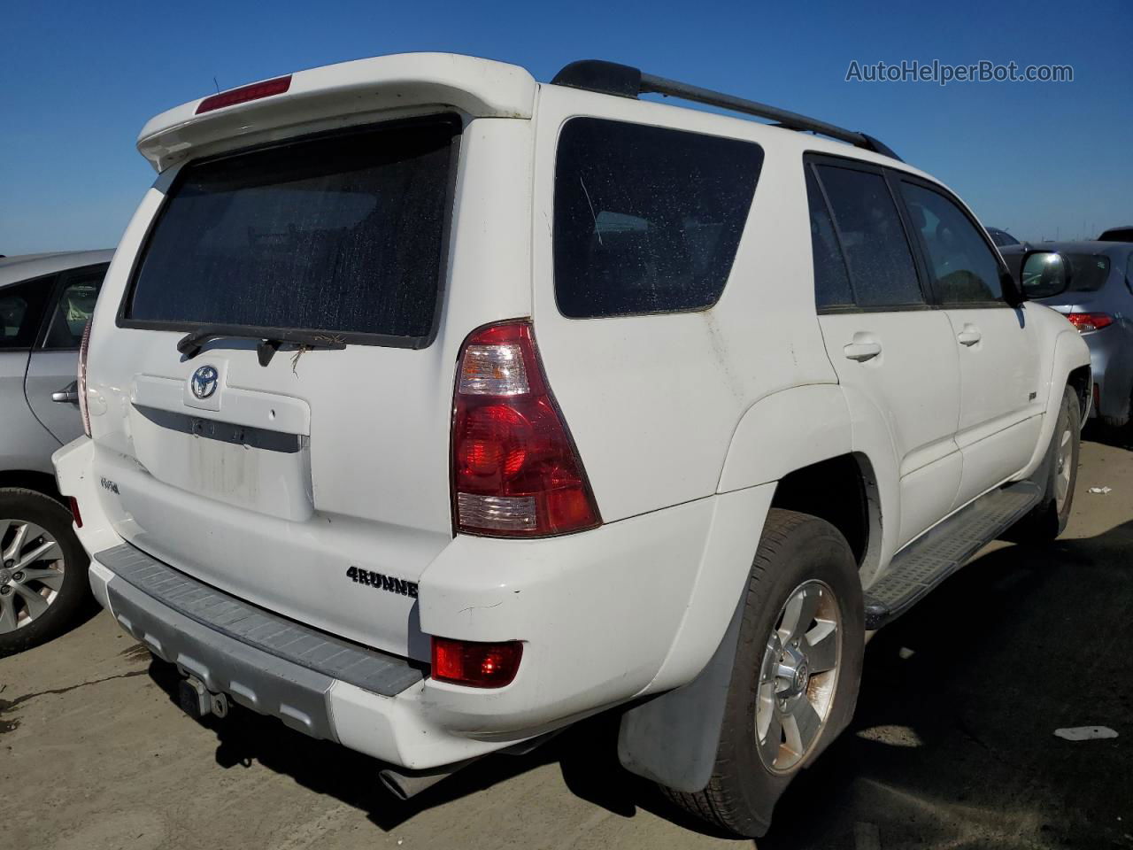 2004 Toyota 4runner Sr5 White vin: JTEZU14R640030552