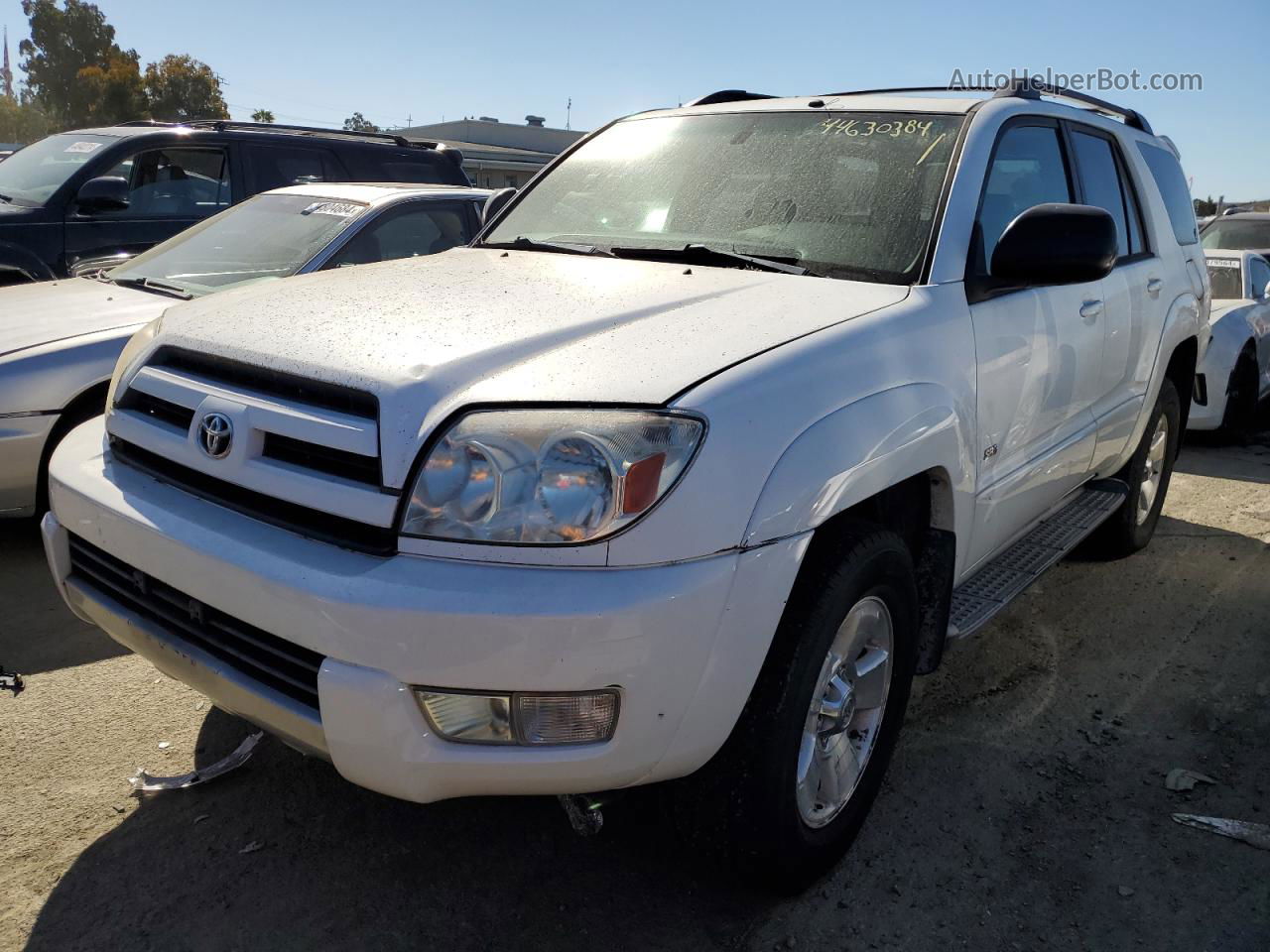 2004 Toyota 4runner Sr5 White vin: JTEZU14R640030552