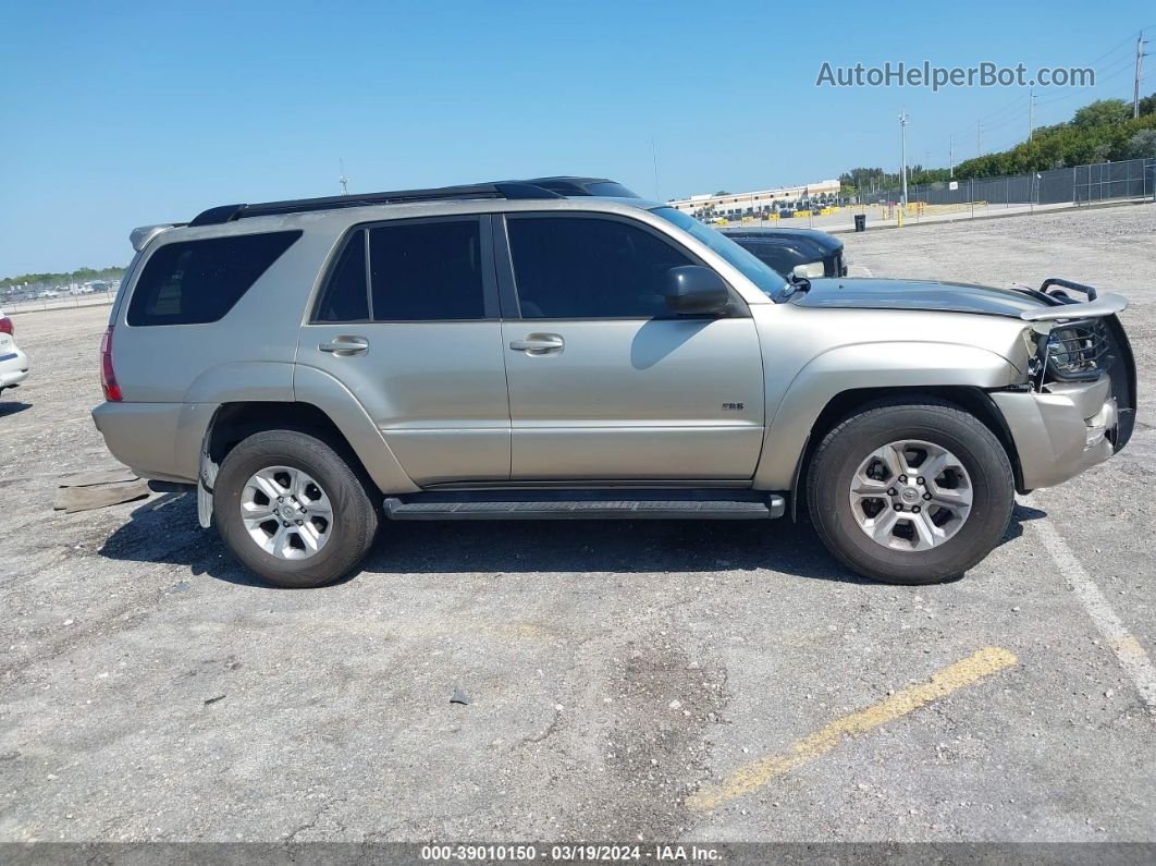 2004 Toyota 4runner Sr5 V6 Gold vin: JTEZU14R640036416