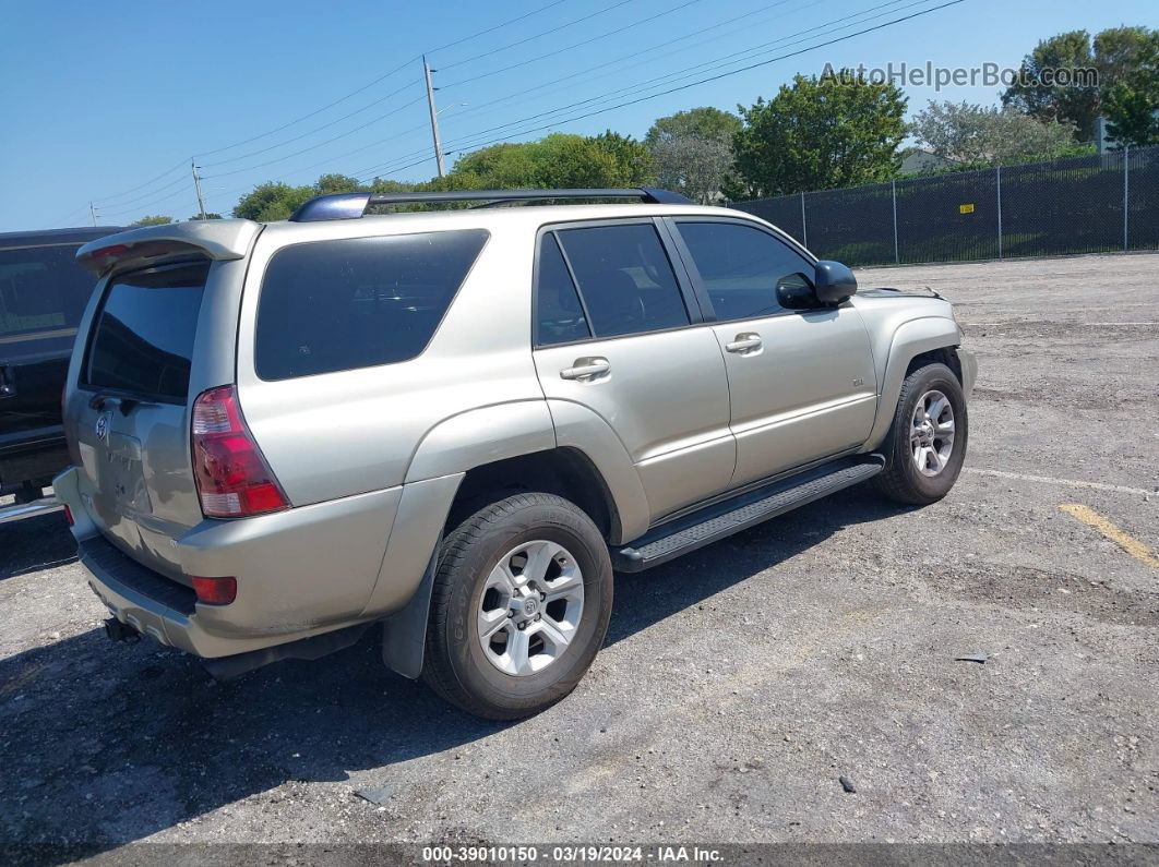 2004 Toyota 4runner Sr5 V6 Gold vin: JTEZU14R640036416