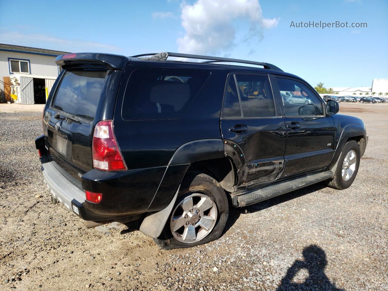 2004 Toyota 4runner Sr5 Black vin: JTEZU14R840025787