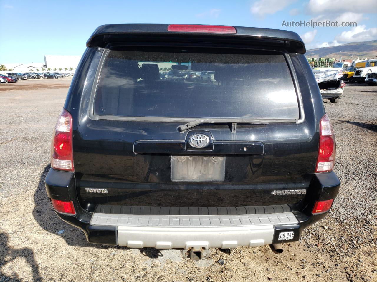 2004 Toyota 4runner Sr5 Black vin: JTEZU14R840025787