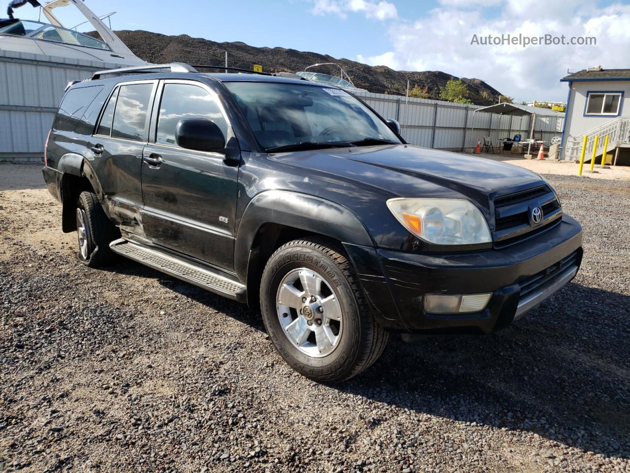 2004 Toyota 4runner Sr5 Black vin: JTEZU14R840025787