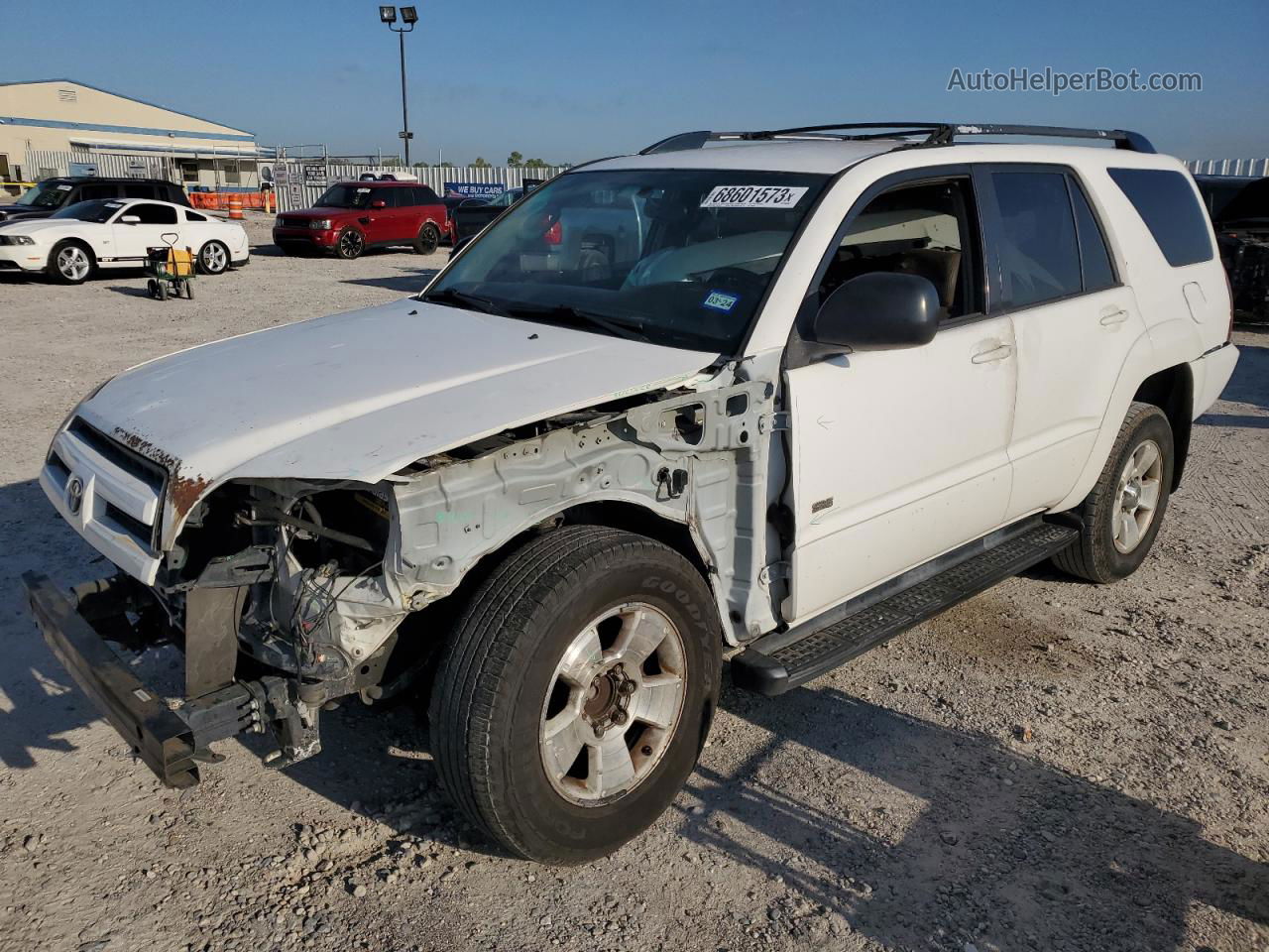 2004 Toyota 4runner Sr5 White vin: JTEZU14R940029640