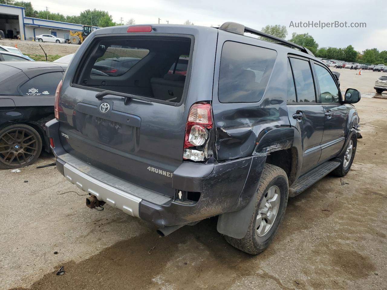 2004 Toyota 4runner Sr5 Gray vin: JTEZU14RX48020043