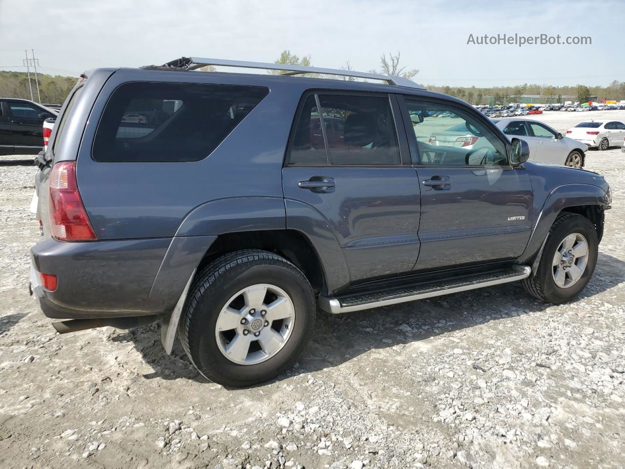 2004 Toyota 4runner Limited Gray vin: JTEZU17R440026186