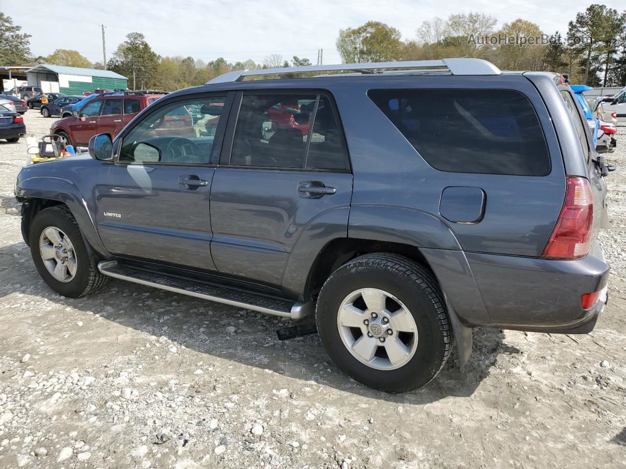 2004 Toyota 4runner Limited Gray vin: JTEZU17R440026186