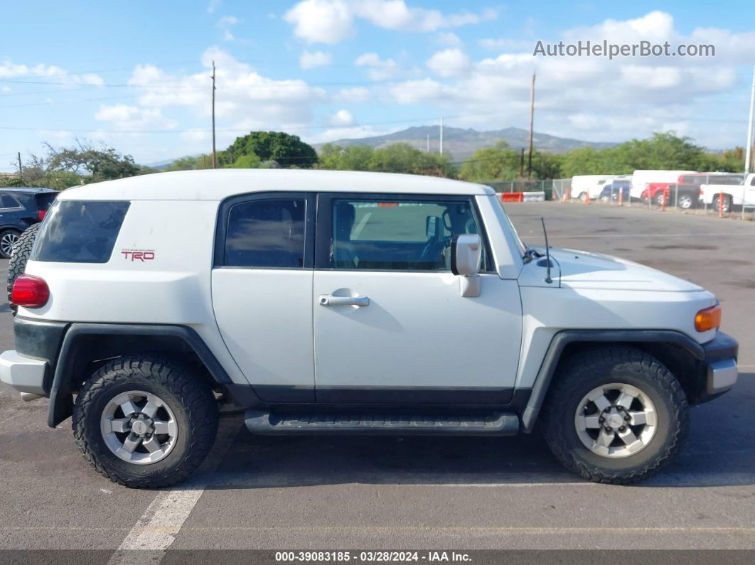 2010 Toyota Fj Cruiser White vin: JTEZU4BF1AK009926