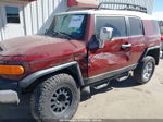 2010 Toyota Fj Cruiser   Maroon vin: JTEZU4BFXAK008970