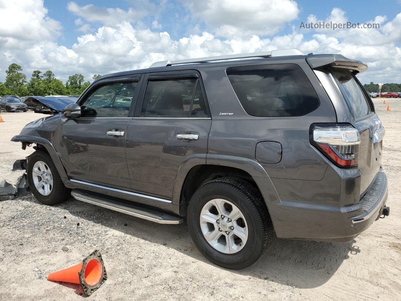 2014 Toyota 4runner Sr5 Серый vin: JTEZU5JR0E5070299