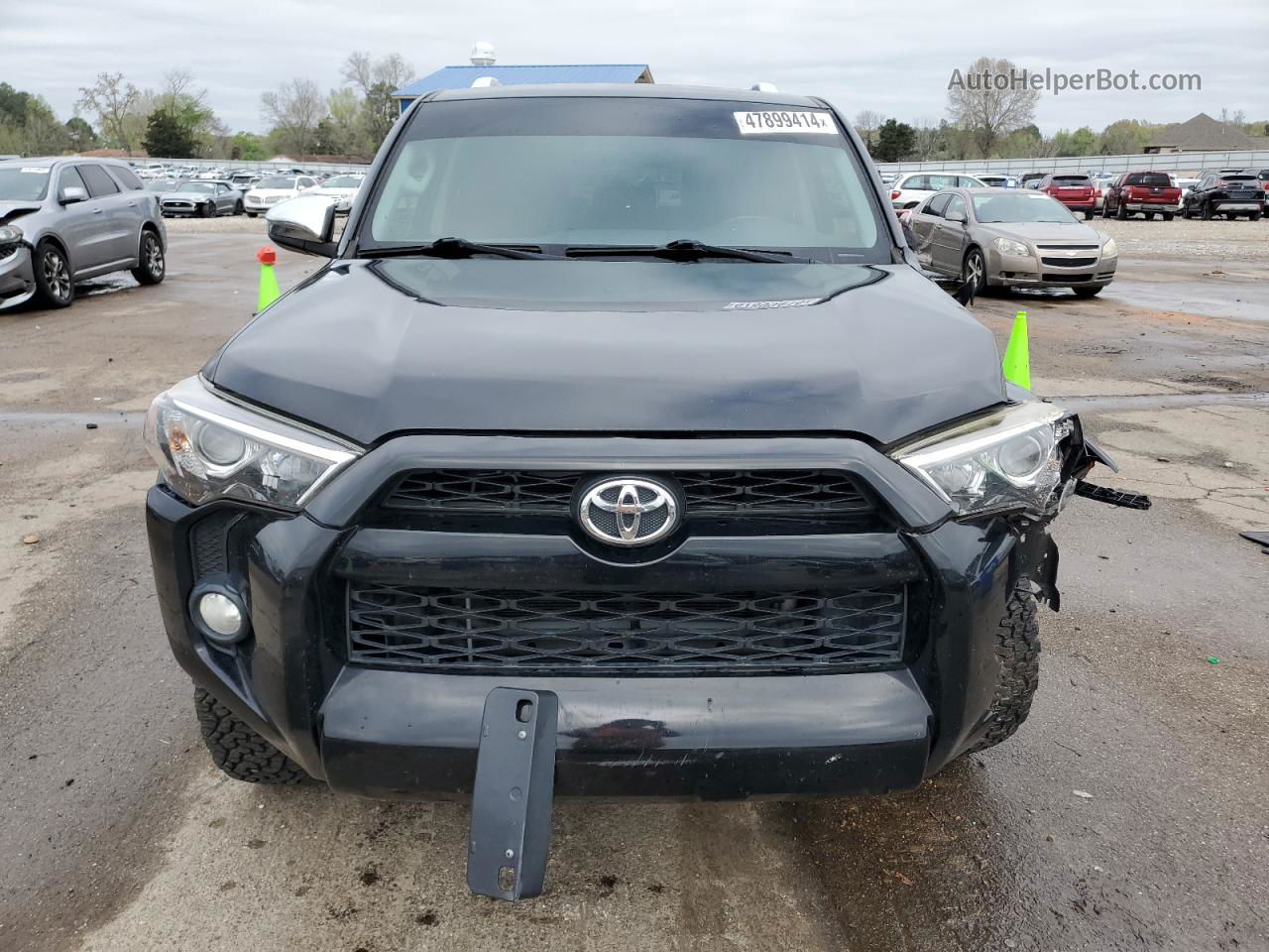 2014 Toyota 4runner Sr5 Черный vin: JTEZU5JR0E5079052