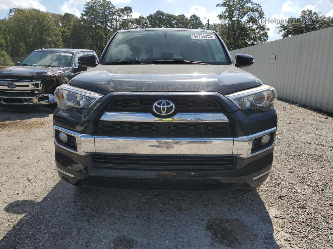 2017 Toyota 4runner Sr5 Black vin: JTEZU5JR0H5150545