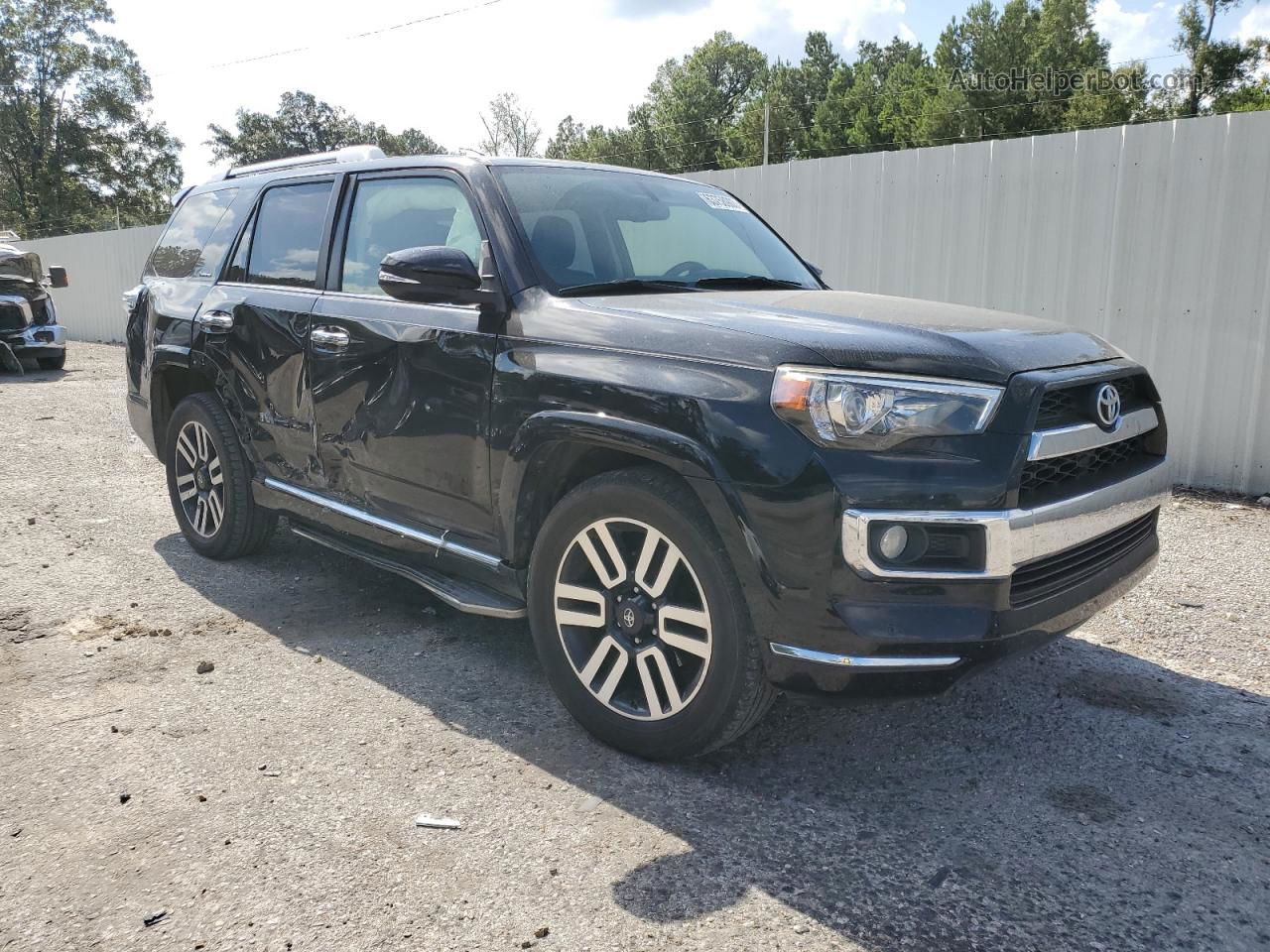 2017 Toyota 4runner Sr5 Черный vin: JTEZU5JR0H5150545