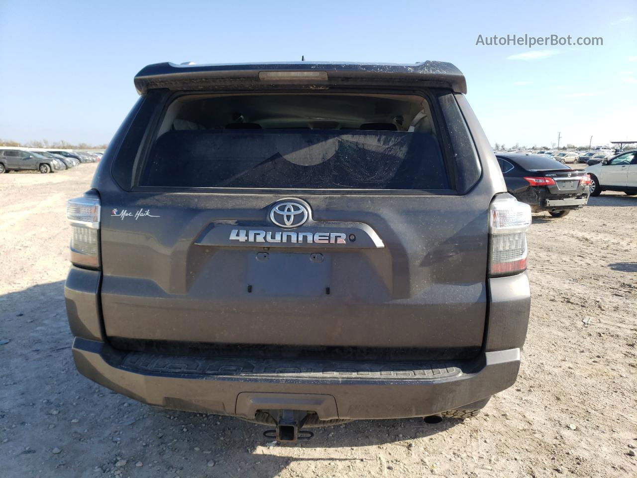 2017 Toyota 4runner Sr5 Gray vin: JTEZU5JR0H5153753