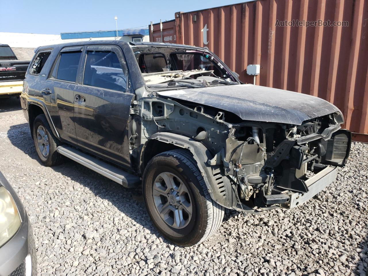 2017 Toyota 4runner Sr5 Charcoal vin: JTEZU5JR0H5153915