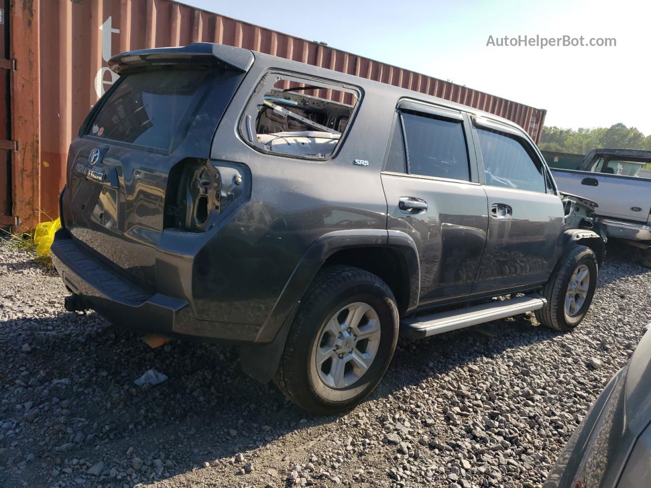 2017 Toyota 4runner Sr5 Charcoal vin: JTEZU5JR0H5153915