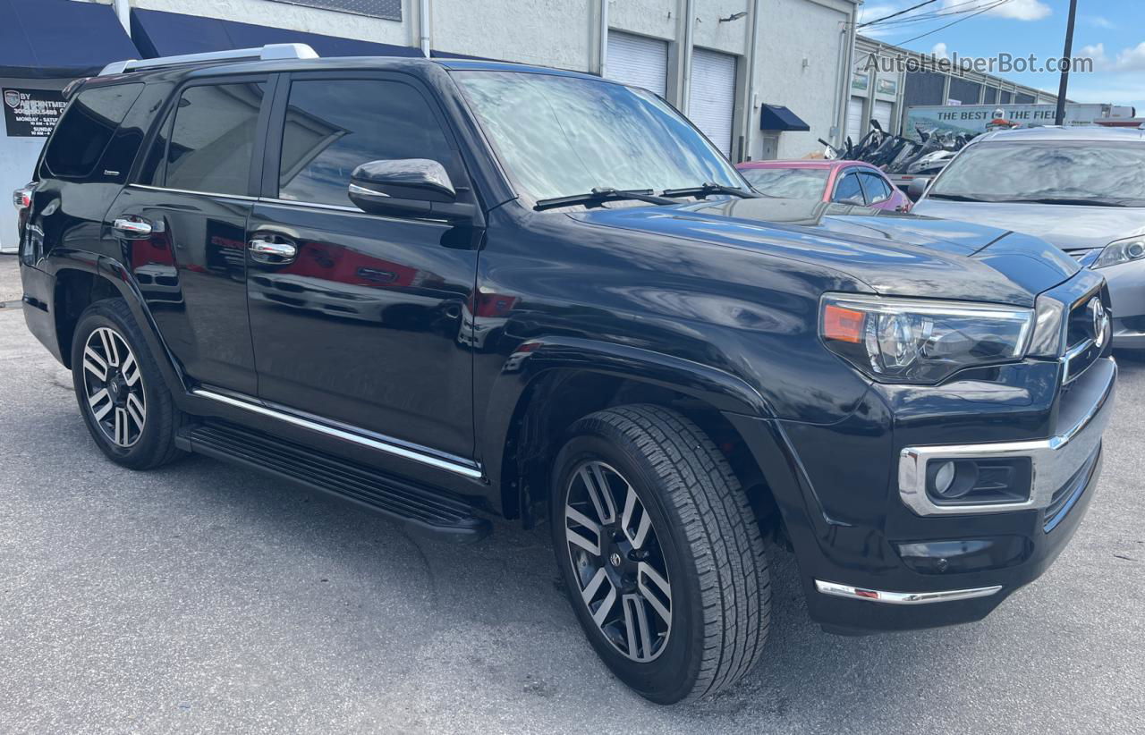 2017 Toyota 4runner Sr5 Black vin: JTEZU5JR0H5154496