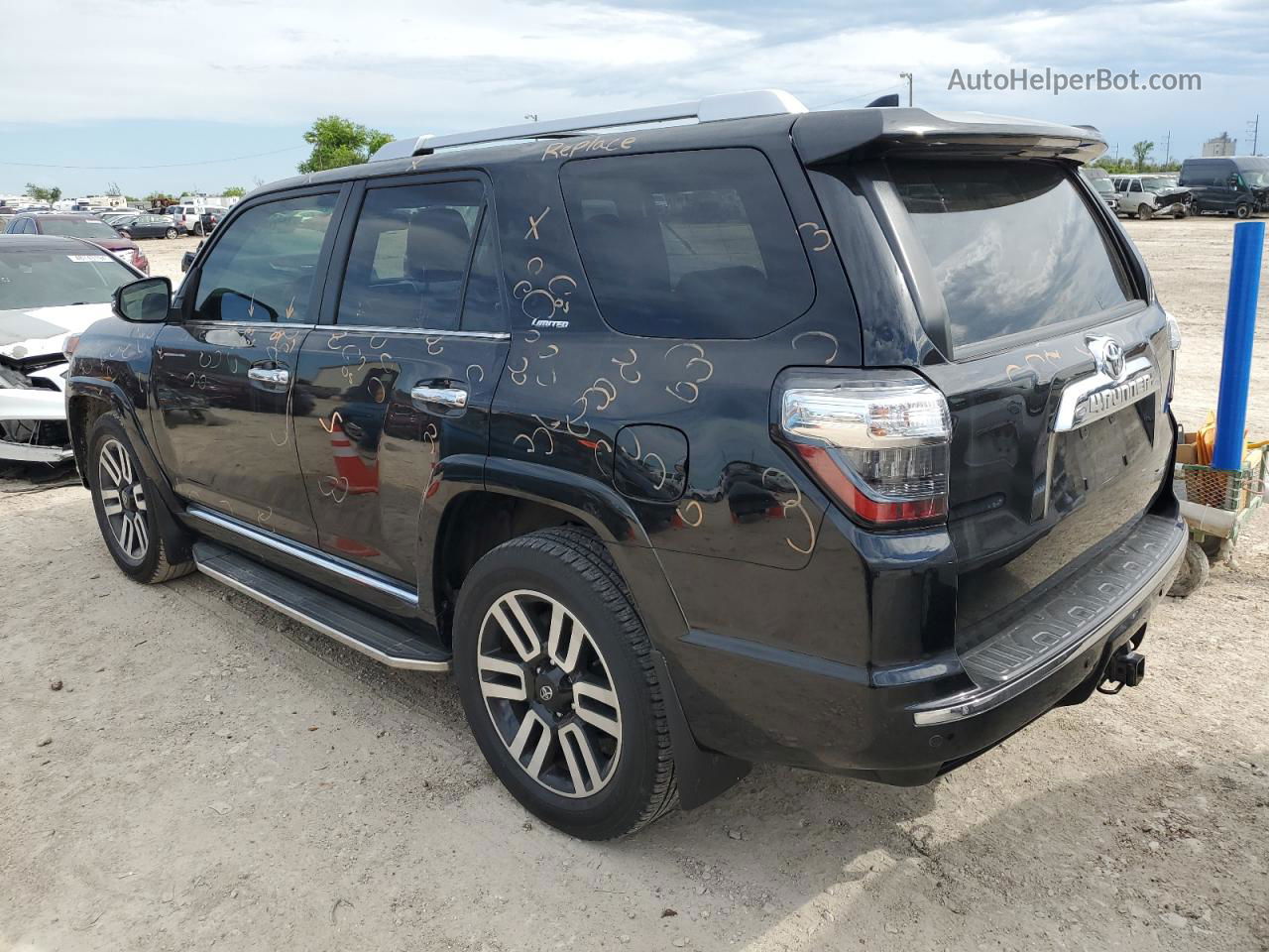 2017 Toyota 4runner Sr5 Black vin: JTEZU5JR0H5158743