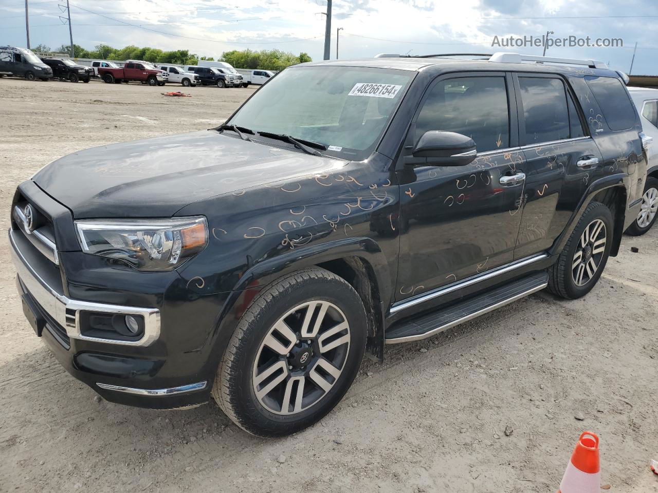 2017 Toyota 4runner Sr5 Black vin: JTEZU5JR0H5158743