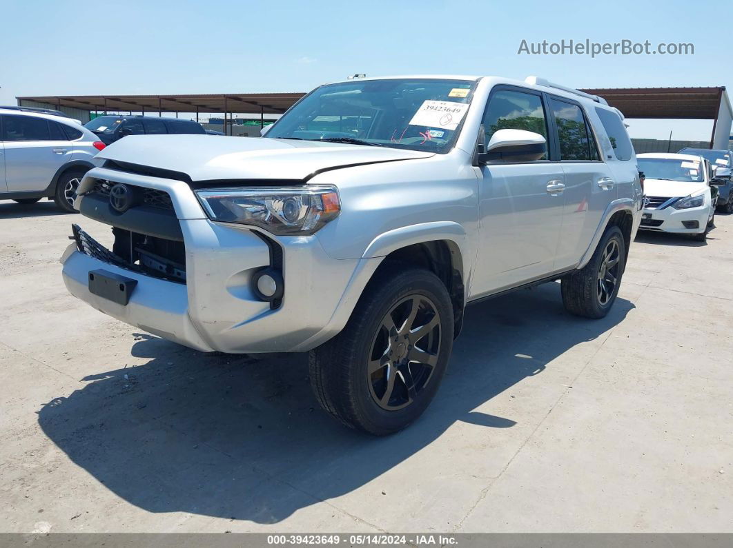 2017 Toyota 4runner Sr5 Silver vin: JTEZU5JR0H5164364