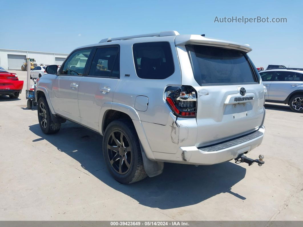 2017 Toyota 4runner Sr5 Silver vin: JTEZU5JR0H5164364