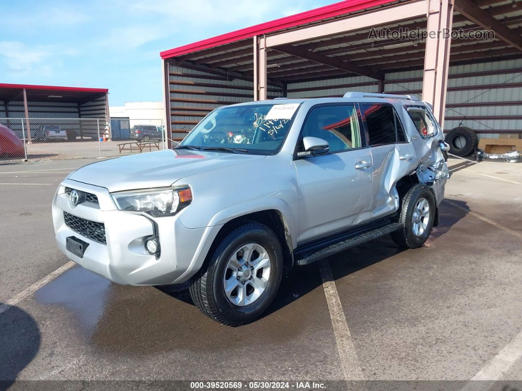 2014 Toyota 4runner Limited/sr5/sr5 Premium Silver vin: JTEZU5JR1E5071896